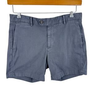 Bonobos Standard 5 Inch Gray High Rise Chino Shorts Women's Size 32